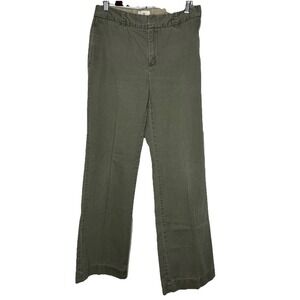Gap Green Pants‎ Vintage Y2K Khaki 8 Bootcut Loose Fit Forest Boho Indie Retro
